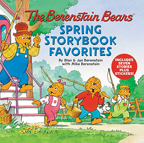 The Berenstain Bears Spring Storybook Favorites: Includes 7 Stories Plus Stickers!: A Springtime Book for Kids [With Stickers] - Hardcover