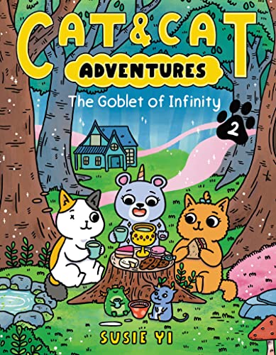 Cat & Cat Adventures: The Goblet of Infinity: A Graphic Novel - Hardcover