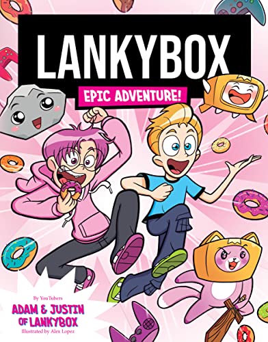 Lankybox: Epic Adventure!: A Graphic Novel - Hardcover