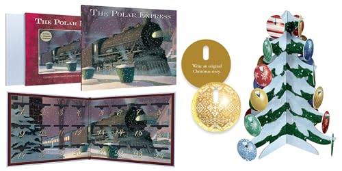 The Polar Express: Christmas Countdown Deluxe Gift Set [With Decorative Press-Out Ornaments and Christmas Countdown Calendar] - Hardcover