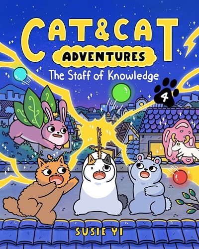 Cat & Cat Adventures: The Staff of Knowledge: A Graphic Novel - Hardcover