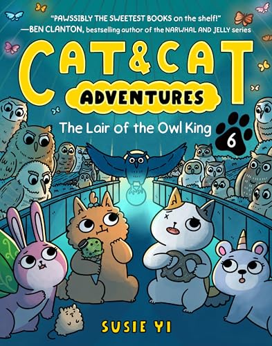Cat & Cat Adventures: The Lair of the Owl King: A Graphic Novel - Hardcover