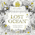 Lost Ocean: An Inky Adventure and Coloring Book for Adults - Paperback