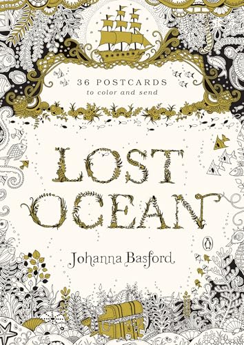 Lost Ocean: 36 Postcards to Color and Send - Novelty