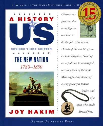 A History of Us: The New Nation: 1789-1850a History of Us Book Four - Paperback