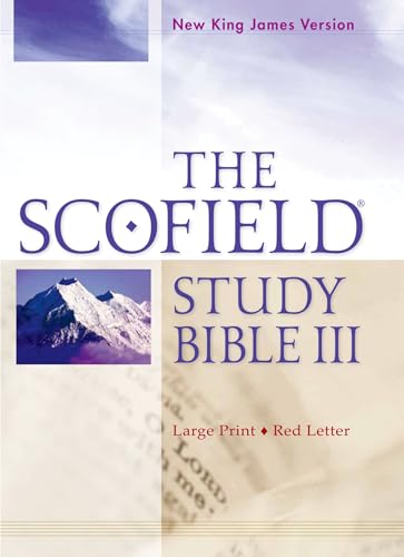 Scofield Study Bible III-NKJV-Large Print - Hardcover