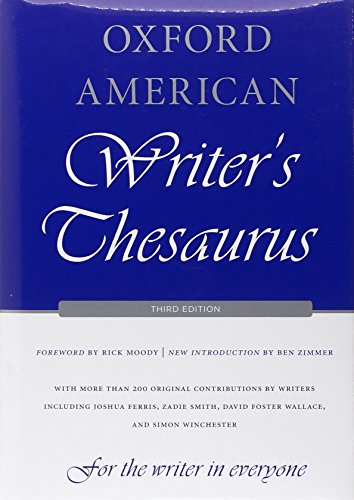 Oxford American Writer's Thesaurus - Hardcover