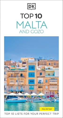 DK Top 10 Malta and Gozo: Top 10 Lists for Your Perfect Trip, Plus an All-Weather Folded Map - Paperback
