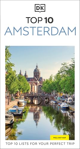 DK Top 10 Amsterdam: Top 10 Lists for Your Perfect Trip, Plus an All-Weather Folded Map - Paperback