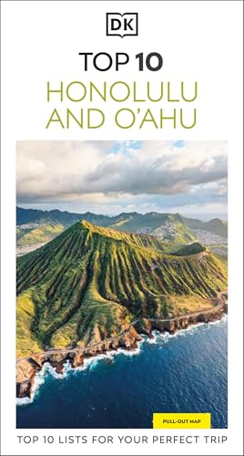 DK Top 10 Honolulu and O'Ahu: Top 10 Lists for Your Perfect Trip, Plus an All-Weather Folded Map - Paperback