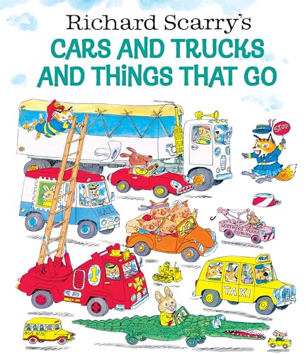 Richard Scarry's Cars and Trucks and Things That Go - Hardcover