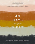 40 Days Through the Bible: The Answers to Your Deepest Longings - Paperback