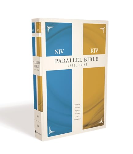Side-By-Side Bible-PR-NIV/KJV-Large Print - Hardcover