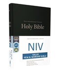 NIV, Value Pew and Worship Bible, Hardcover, Black - Hardcover