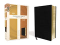KJV, Amplified, Parallel Bible, Large Print, Bonded Leather, Black, Red Letter Edition: Two Bible Versions Together for Study and Comparison - Bonded Leather