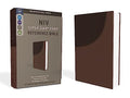 NIV, Super Giant Print Reference Bible, Imitation Leather, Brown, Red Letter Edition - Imitation Leather