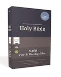Nasb, Pew and Worship Bible, Hardcover, Blue, 1995 Text, Comfort Print - Hardcover