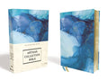 Niv, Artisan Collection Bible, Cloth Over Board, Blue, Art Gilded Edges, Red Letter Edition, Comfort Print - Hardcover