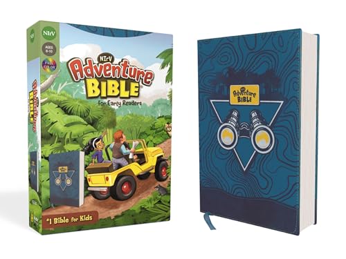 Nirv, Adventure Bible for Early Readers, Leathersoft, Blue, Full Color - Imitation Leather