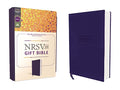 Nrsvue, Gift Bible, Leathersoft, Blue, Comfort Print - Imitation Leather