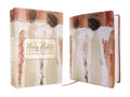 Amplified Holy Bible, Anne Neilson Angel Art Series, Leathersoft, Blush - Imitation Leather