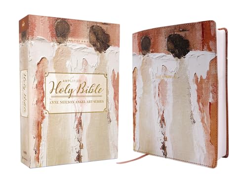 Amplified Holy Bible, Anne Neilson Angel Art Series, Leathersoft, Blush - Imitation Leather