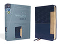 Niv, Thinline Bible, Leathersoft, Blue, Red Letter, Comfort Print - Imitation Leather