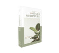 Niv, Daily Scripture, Paperback, White/Sage, Comfort Print: 365 Days to Read Through the Whole Bible in a Year - Paperback