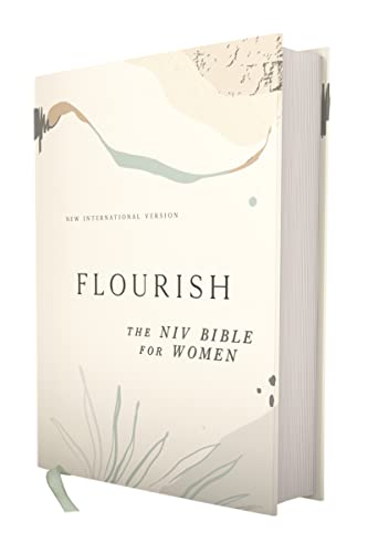 Flourish: The NIV Bible for Women, Hardcover, Multi-Color/Cream, Comfort Print - Hardcover