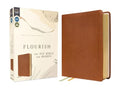 Flourish: The NIV Bible for Women, Leathersoft, Brown, Comfort Print - Imitation Leather