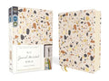 Niv, Journal the Word Bible (Perfect for Note-Taking), Cloth Over Board, Cream, Red Letter, Comfort Print: Reflect, Take Notes, or Create Art Next to - Hardcover