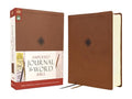 Amplified Journal the Word Bible, Leathersoft, Brown: Reflect, Take Notes, or Create Art Next to Your Favorite Verses - Imitation Leather