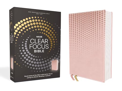 Nasb, Clear Focus Bible, Leathersoft, Pink: Read More of the Bible with Better Focus Using the Bionic Reading Method - Imitation Leather