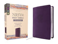 Nrsvue, Holy Bible with Apocrypha, Compact, Leathersoft, Purple, Comfort Print - Imitation Leather
