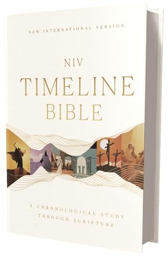 Niv, Timeline Bible, Hardcover, Red Letter, Comfort Print: A Chronological Study Through Scripture - Hardcover