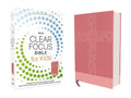 Nirv, Clear Focus Bible for Kids (Help Kids with ADHD or Dyslexia Read with Confidence), Leathersoft, Pink: Read More of the Bible with Better Focus U - Leather