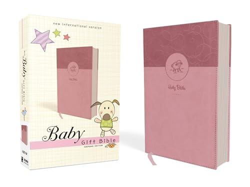 Niv, Baby Gift Bible, Holy Bible, Leathersoft, Pink, Red Letter, Comfort Print: Keepsake Edition - Leather