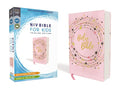Niv, Bible for Kids, Flexcover, Pink/Gold, Red Letter, Comfort Print: Thinline Edition - Paperback