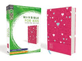 Nirv, Bible for Kids, Large Print, Leathersoft, Pink, Comfort Print: Thinline Edition - Leather