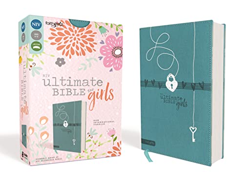 Niv, Ultimate Bible for Girls, Leathersoft, Teal - Imitation Leather