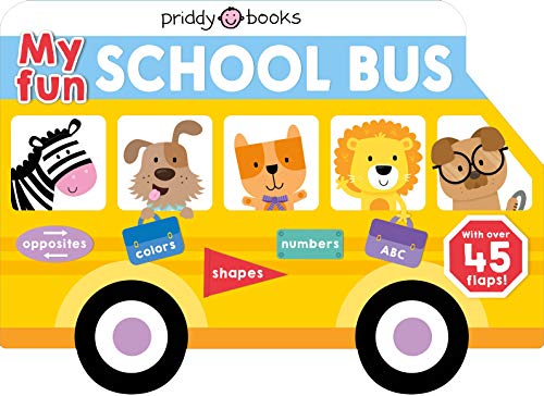My Fun Flap Book: My Fun School Bus - Board Books