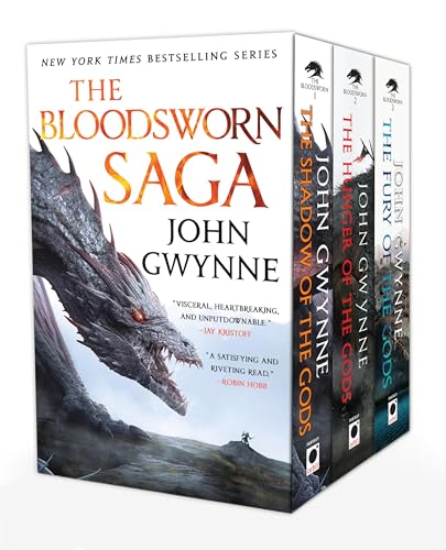 The Bloodsworn Saga Boxed Set: The Shadow of the Gods, the Hunger of the Gods, the Fury of the Gods - Paperback