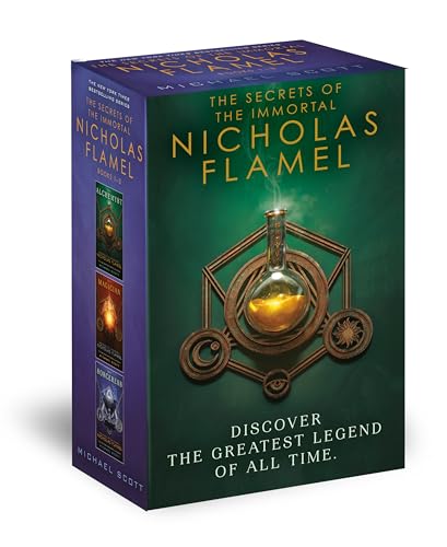 The Secrets of the Immortal Nicholas Flamel Boxed Set (3-Book) - Paperback
