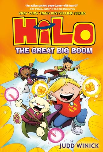 Hilo Book 3: The Great Big Boom: (A Graphic Novel) - Hardcover
