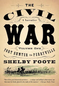 The Civil War: A Narrative: Volume 1: Fort Sumter to Perryville - Paperback