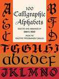 100 Calligraphic Alphabets - Paperback