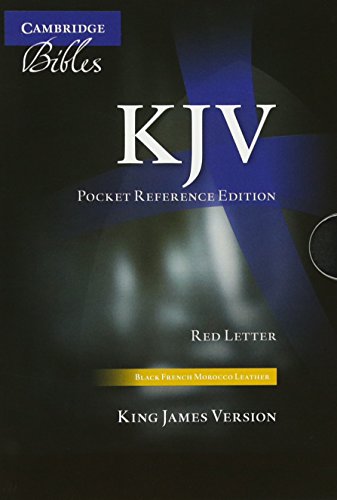 Pocket Reference Bible-KJV-Zipper - Leather