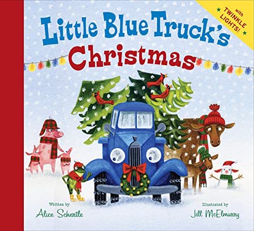 Little Blue Truck's Christmas: A Christmas Holiday Book for Kids - Board Books