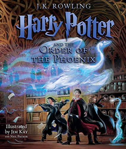 Harry Potter and the Order of the Phoenix: The Illustrated Edition (Harry Potter, Book 5): Volume 5 - Hardcover