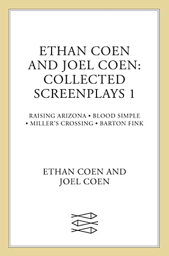 Ethan Coen and Joel Coen: Collected Screenplays 1 - Paperback